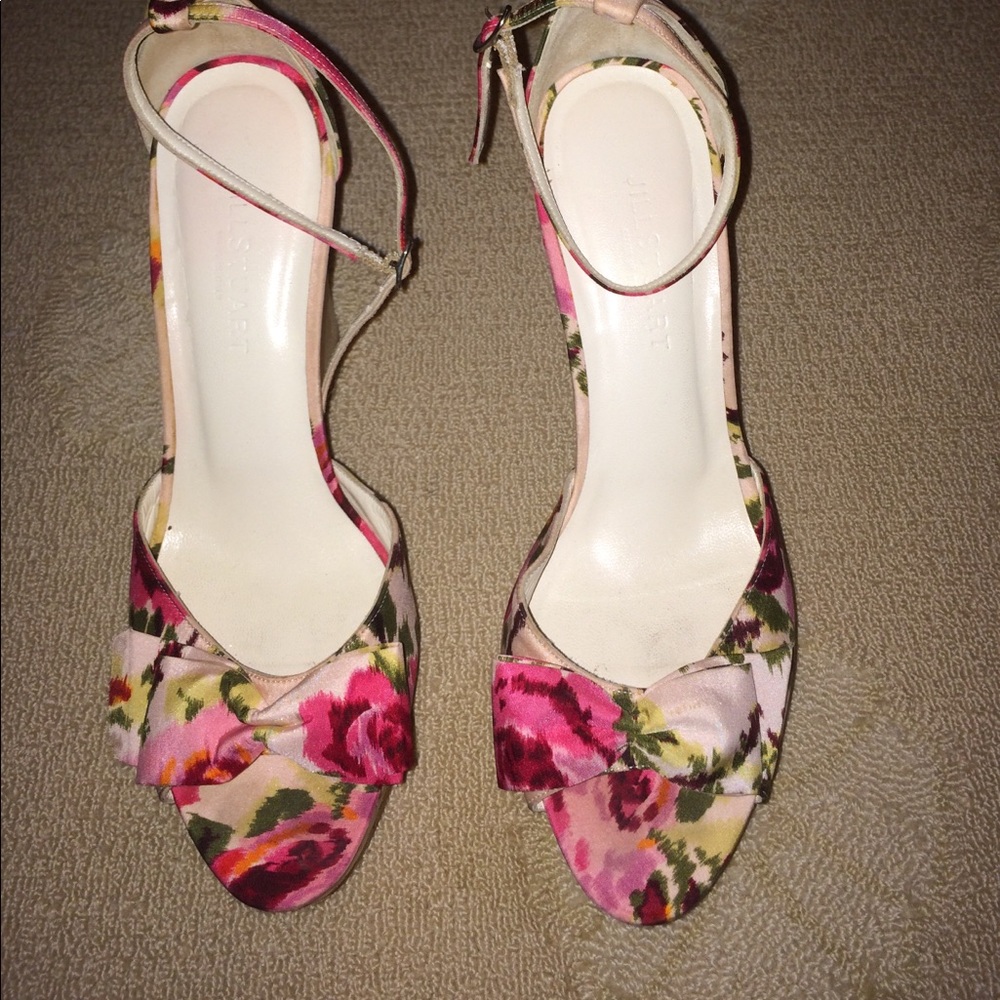 Floral Jill Stuart wedges